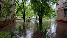 Последствия урагана в Москве Последствия урагана в Москве