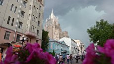 Дождь в Москве. Архивное фото Дождь в Москве. Архивное фото