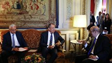 Визит главы МИД РФ С. Лаврова в Париж Визит главы МИД РФ С. Лаврова в Париж