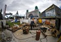 Работы по реконструкции ВДНХ Работы по реконструкции ВДНХ