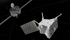 Так художник представил себе зонды миссии BepiColombo у Меркурия Так художник представил себе зонды миссии BepiColombo у Меркурия