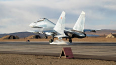 Истребитель Су-30СМ. Архивное фото Истребитель Су-30СМ. Архивное фото