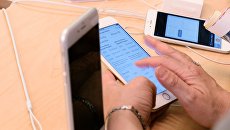 Смартфоны Apple iPhone. Архивное фото Смартфоны Apple iPhone. Архивное фото