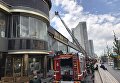Пожар на улице Новый Арбат в Москве. 18 июля 2017 Пожар на улице Новый Арбат в Москве. 18 июля 2017