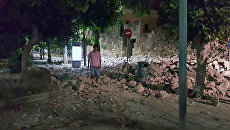 Последствия землетрясения на остров Кос в Греции. 21 июля 2017 Последствия землетрясения на остров Кос в Греции. 21 июля 2017