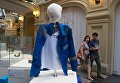 Экспозиция выставки, посвященной строящемуся мосту через Керченский пролив, в московском ГУМе на Красной площади. 27 июля 2017 Экспозиция выставки, посвященной строящемуся мосту через Керченский пролив, в московском ГУМе на Красной площади. 27 июля 2017