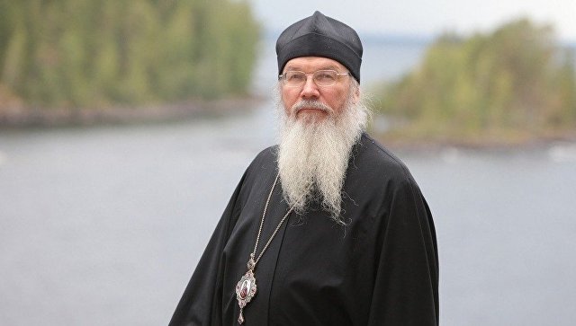 Наместник Валаамского монастыря епископ Троицкий Панкратий