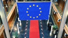 В здании Европейского парламента В здании Европейского парламента