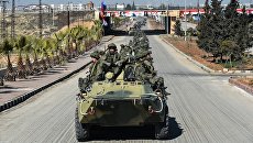 Российские военнослужащие в Алеппо Российские военнослужащие в Алеппо
