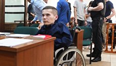 Антон Мамаев в Московском городском суде. 3 августа 2017 Антон Мамаев в Московском городском суде. 3 августа 2017
