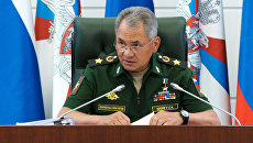 Министр обороны РФ Сергей Шойгу. Архивное фото Министр обороны РФ Сергей Шойгу. Архивное фото