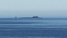 Атомная подводная лодка Северного флота Северодвинск в акватории Баринцева моря перед пуском крылатой ракеты Калибр. 18 августа 2017 Атомная подводная лодка Северного флота Северодвинск в акватории Баринцева моря перед пуском крылатой ракеты Калибр. 18 августа 2017