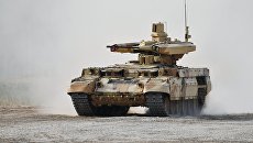 Боевая машина огневой поддержки БМПТ Терминатор-3 во время военно-технического форума Армия-2017 Боевая машина огневой поддержки БМПТ Терминатор-3 во время военно-технического форума Армия-2017