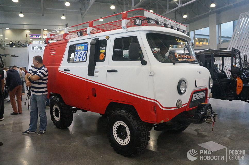 Автомобиль на Международной выставке внедорожников, кроссоверов и вездеходов Moscow Off-road Show - 2017 Автомобиль на Международной выставке внедорожников, кроссоверов и вездеходов Moscow Off-road Show - 2017