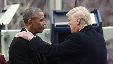 Барак Обама и Дональд Трамп. Архивное фото Барак Обама и Дональд Трамп. Архивное фото