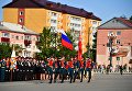Торжественный парад в Южно-Сахалинске Торжественный парад в Южно-Сахалинске