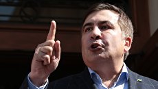 Бывший президент Грузии, экс-губернатор Одесской области Михаил Саакашвили во время пресс-конференции во Львове. 11 сентября 2017 Бывший президент Грузии, экс-губернатор Одесской области Михаил Саакашвили во время пресс-конференции во Львове. 11 сентября 2017