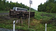 ДТП с рельсовым автобусом в Чувашии. 11 сентября 2017 ДТП с рельсовым автобусом в Чувашии. 11 сентября 2017