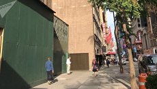 Место, на котором находились часы госдолга США в Нью-Йорке Место, на котором находились часы госдолга США в Нью-Йорке
