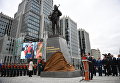 Церемония открытия памятника оружейнику Михаилу Калашникову в Москве. 19 сентября 2017 Церемония открытия памятника оружейнику Михаилу Калашникову в Москве. 19 сентября 2017