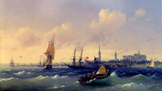 Иван Айвазовский. Вид на Ревель. 1844 Иван Айвазовский. Вид на Ревель. 1844