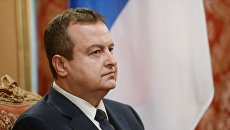 Министр иностранных дел Сербии Ивица Дачич. Архивное фото Министр иностранных дел Сербии Ивица Дачич. Архивное фото