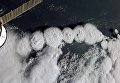 Облака снятые с борта МКС космонавтом Роскосмоса Федором Юрчихиным Облака снятые с борта МКС космонавтом Роскосмоса Федором Юрчихиным