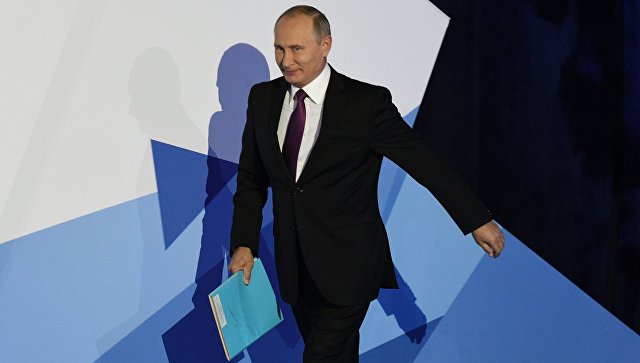 Владимир Путин принимает участие в итоговой пленарной сессии XIV ежегодного заседания Международного дискуссионного клуба Валдай. 19 октяб