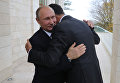 Президент РФ Владимир Путин и президент Сирии Башар Асад во время встречи Президент РФ Владимир Путин и президент Сирии Башар Асад во время встречи