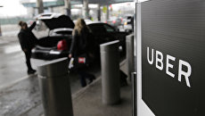 Автомобиль службы Uber. Архивное фото Автомобиль службы Uber. Архивное фото