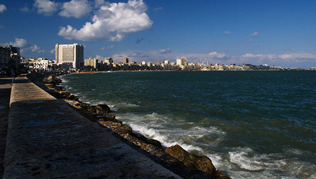Вид на город-порт Александрию. Архивное фото