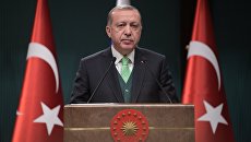 Президент Турции Реджеп Тайип Эрдоган. Архивное фото Президент Турции Реджеп Тайип Эрдоган. Архивное фото