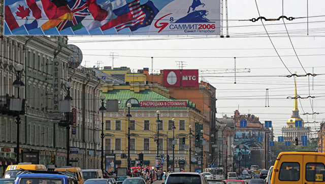 Невский проспект в Санкт-Петербурге. Архивное фото