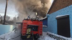 Пожар на обувном производстве в Новосибирской области. 4 января 2018 Пожар на обувном производстве в Новосибирской области. 4 января 2018
