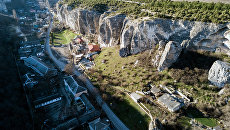 Одно из сел в Крыму. Архивное фото Одно из сел в Крыму. Архивное фото