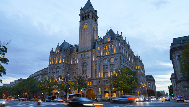 Trump International Hotel на Пенсильванском проспекте в Вашингтоне. Архивное фото