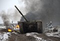 Танк участников отборочного этапа конкурса Танковый биатлон-2018 Танк участников отборочного этапа конкурса Танковый биатлон-2018