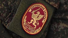 Образец шеврона военнослужащего Национальной Гвардии Образец шеврона военнослужащего Национальной Гвардии