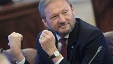 Кандидат в президенты РФ от Партии роста Борис Титов. Архивное фото Кандидат в президенты РФ от Партии роста Борис Титов. Архивное фото