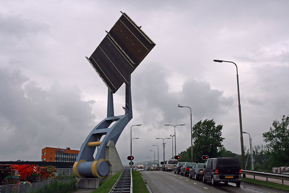 Летающий Разводной мост в Нидерландах