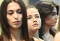 Участницы открытого кастинга национального конкурса Мисс Россия в торговом центре Афимолл Сити в Москве Участницы открытого кастинга национального конкурса Мисс Россия в торговом центре Афимолл Сити в Москве