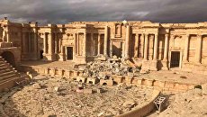 Историко-архитектурный комплекс Древней Пальмиры в сирийской провинции Хомс. Архивное фото Историко-архитектурный комплекс Древней Пальмиры в сирийской провинции Хомс. Архивное фото
