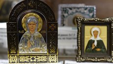 Икона святой Матроны Московской Икона святой Матроны Московской