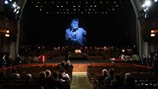 Церемония прощания с актером Олегом Табаковым в здании Московского Художественного театра имени А.П.Чехова в Камергерском переулке в Москве. 15 марта 2018 Церемония прощания с актером Олегом Табаковым в здании Московского Художественного театра имени А.П.Чехова в Камергерском переулке в Москве. 15 марта 2018