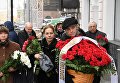 Актер, главный режиссер Московского драматического театра СФера Александр Коршунов у входа в здание Московского Художественного театра (МХТ) имени А. П. Чехова в Камергерском переулке, где проходит церемония прощания с актером Олегом Табаковым Актер, главный режиссер Московского драматического театра СФера Александр Коршунов у входа в здание Московского Художественного театра (МХТ) имени А. П. Чехова в Камергерском переулке, где проходит церемония прощания с актером Олегом Табаковым