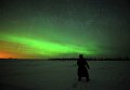 Северное сияние в Тундре, в 60 км от Надыма Северное сияние в Тундре, в 60 км от Надыма