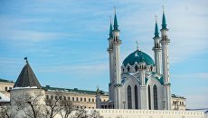 Мечеть Кул-Шариф в Казанском Кремле. Архивное фото Мечеть Кул-Шариф в Казанском Кремле. Архивное фото
