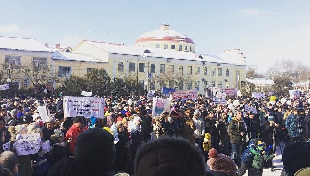 Митинг против свалки в Ядрово