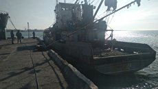 Задержанное в украинской части территориальных вод Азовского моря рыболовецкое судно Норд. 26 марта 2018 Задержанное в украинской части территориальных вод Азовского моря рыболовецкое судно Норд. 26 марта 2018