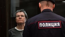 Экс-министр экономического развития РФ Алексей Улюкаев, в Московском городском суде во время рассмотрения жалобы на приговор. 12 апреля 2018 Экс-министр экономического развития РФ Алексей Улюкаев, в Московском городском суде во время рассмотрения жалобы на приговор. 12 апреля 2018